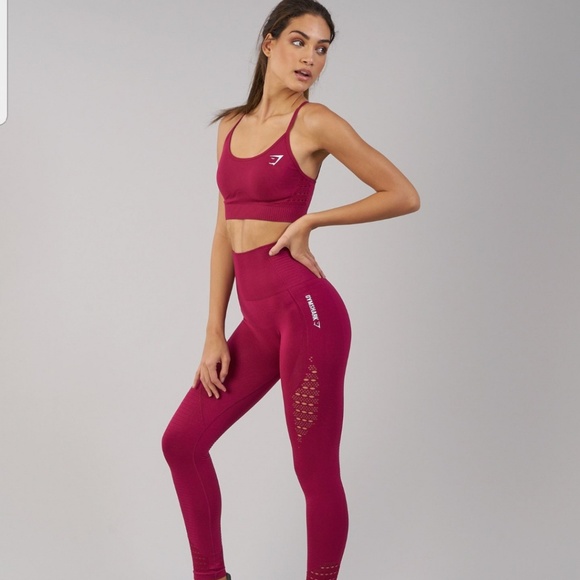gymshark seamless red